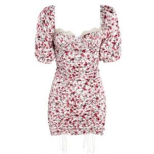 For Love & Lemons X Victoria Secret Melrose Floral Mini Dress